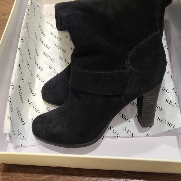 NineWest suede leather heeled boots - Picture 3 of 7